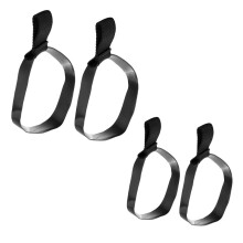 4 Pieces Large and Small Scuba Diving Stage Tank Bottle Hose Retainer
