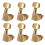 6 Pieces Electric Guitar String Button Tuning Key Tuner Pegs Closed Kn 3