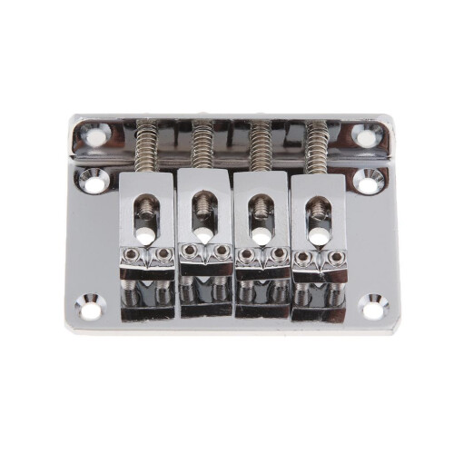 60mm 4 String Electric Bass Ukulele Bass Bridge Replacement Accessorie