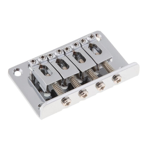 60mm 4 String Electric Bass Ukulele Bass Bridge Replacement Accessorie 2