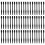 60 Pcs 54mm Thread Plastic Re-Grooved Dart Stems Shafts Black 1