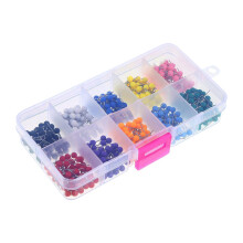 600x Map Push Pin Travel Needle Tacks Thumb Plastic Round Head Maps Pu
