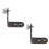 2x Camera Holder Telescope Tripod Adapter Mount Holder L-shape Fixed B 1