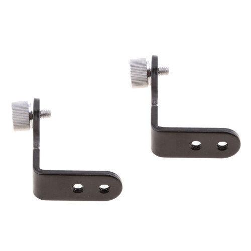 2x Camera Holder Telescope Tripod Adapter Mount Holder L-shape Fixed B 1