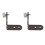 2x Camera Holder Telescope Tripod Adapter Mount Holder L-shape Fixed B 3