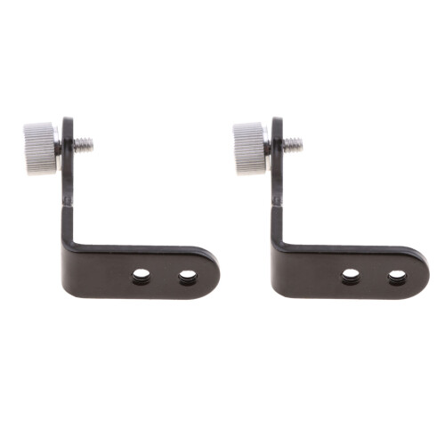 2x Camera Holder Telescope Tripod Adapter Mount Holder L-shape Fixed B 2
