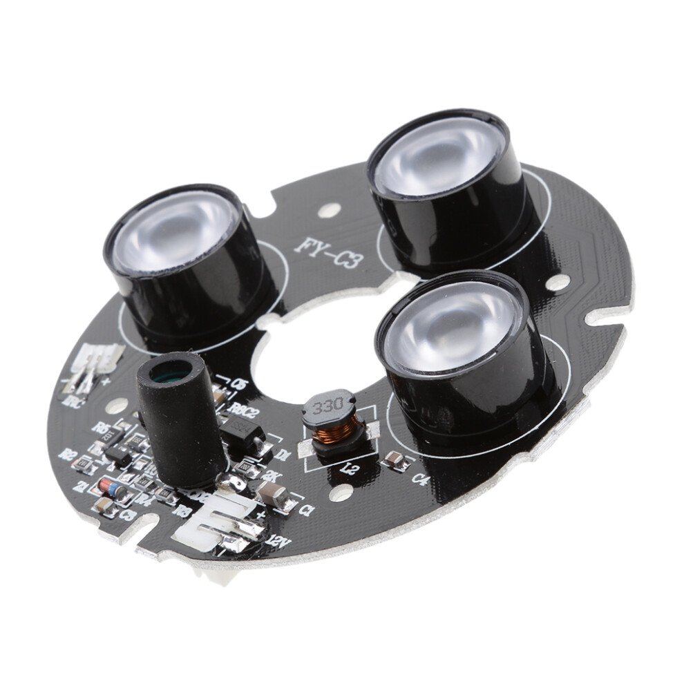 850Nm Ir Infrared 3 Led Board Module For Night Vision Security Dome Ca Light 6901423166578