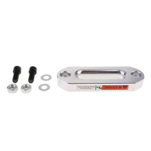 Polished Aluminum Hawse Fairlead for Synthetic Winch Rope Cable ATV UT