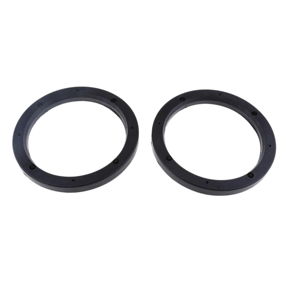 2Pieces 6.5 Inch Hollow Audio Stereo Speaker Spacer Adaptor 6901423161382