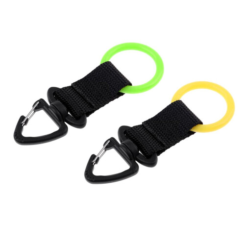 2 Pieces Scuba Diving Webbing Regulator Octopus Mouthpiece Holder Reta