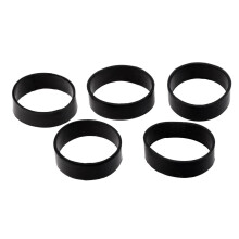 5Pcs Rubber Webbing Fixed Rings for Scuba Diving Weight Belt Backplate