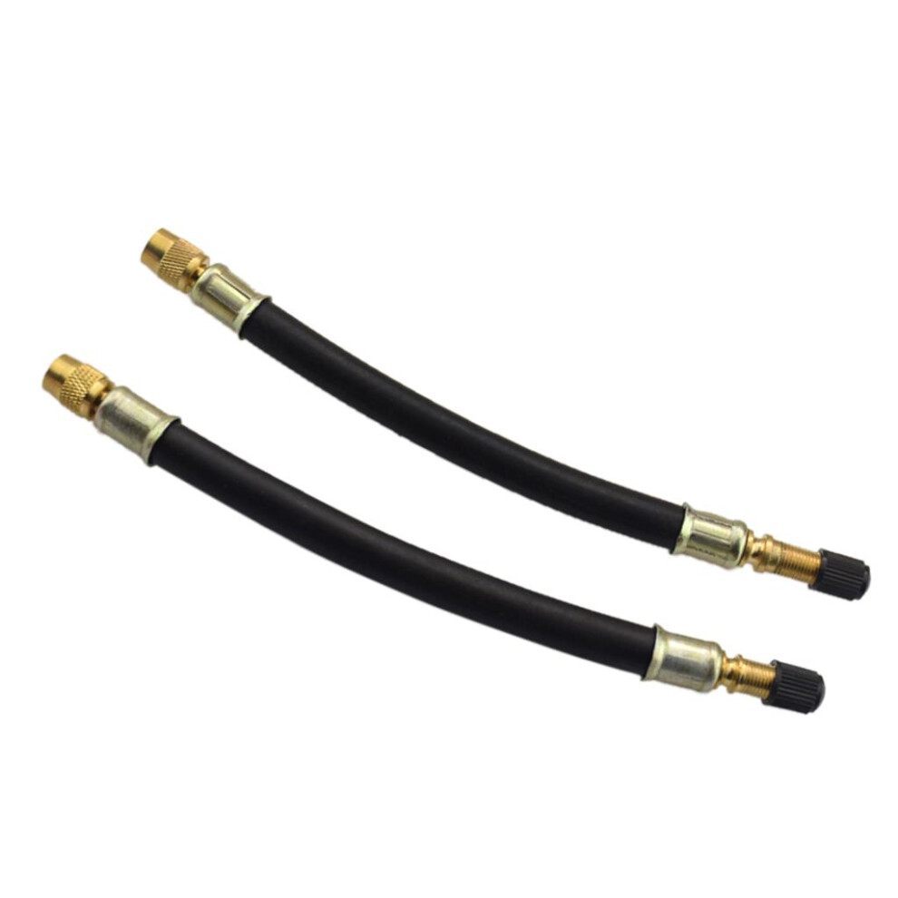 2X Tyre Valve Extender Twin Wheel Truck Van Converter Adaptor For Dust 6901423169913