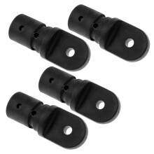 4 Pieces Nylon Marine Boat Bimini Top Fitting 22mm Tube Inside Eye End
