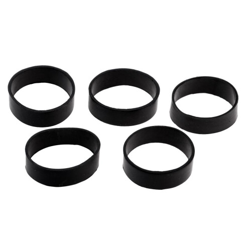 5Pcs Rubber Webbing Fixed Rings for Scuba Diving Weight Belt Backplate 2