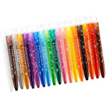 2x18 Colors Children Non-Toxic Rotating Rolling Crayon for Drawing Pai