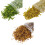3Pcs Miniature Leaf Static Model Railway Sand Table Diorama for Orname 1
