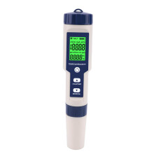 5-in-1 Backlit LCD TDS PH Meter Water Purity Conductivity Salinity Tes