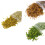 3Pcs Miniature Leaf Static Model Railway Sand Table Diorama for Orname 2