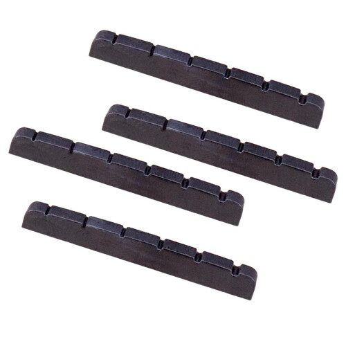 4Pieces 6 String Nut Slotted for Fender ST TL Style Guitar Replacement