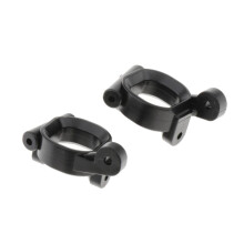 2pcs RC 1:14 Plastic C Hub Carrier Upgrade Parts Black for WLtoys 1440