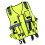 Pocket High Visibility Zipper Front Safety Vest with Reflective Strips 1