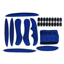 3x27pcs/Set Bike Helmet Padding Kits Bicycle Helmet Liner Chin Strap F