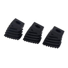 3 Pieces Drum Rack Rubber Feet Small Code for Drum Hardware Cymbal Sta