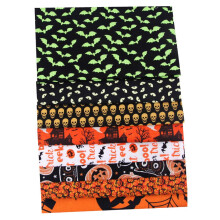 8 Halloween Pumpkin Owl Skull Craft Cotton Fabric for DIY Sewing Patch
