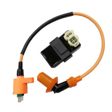 6 Pin DC CDI Box Racing Ignition Coil for GY6 50cc 125cc 150cc Engine