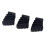 3 Pieces Drum Rack Rubber Feet Small Code for Drum Hardware Cymbal Sta 2