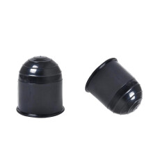 2 Pieces Plastic Tow Ball Towing Protect Hitch Towball 50mm Car Van Tr