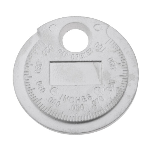 Spark Plug Gapper Circular Coin Type 0.5 To 2.4mm Spark Plug Gauge