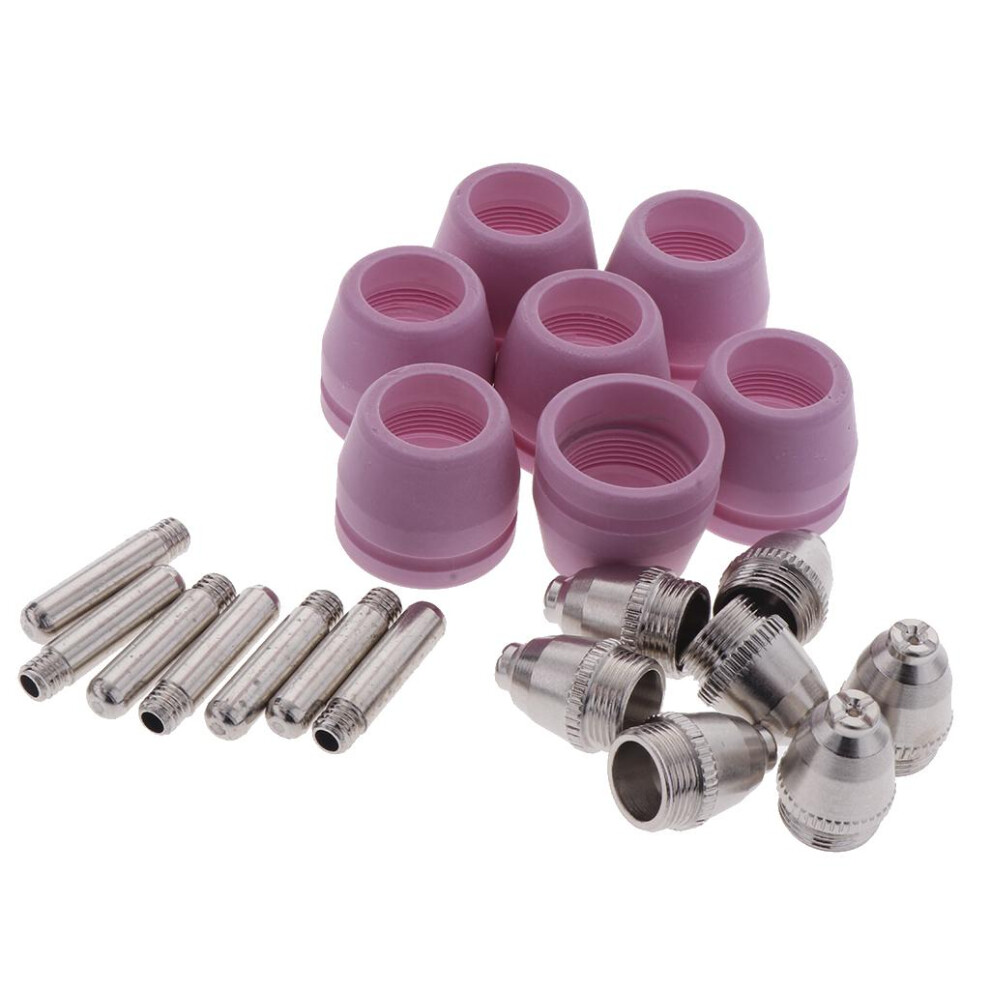 20Pcs Sg55/Ag60 Plasma Cutter Torch Consumables Accessories Nozzle Ele 6901423167919