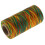 150D 1mm Rainbow Color Flat Waxed Thread Sewing Stitching Leather Craf 2