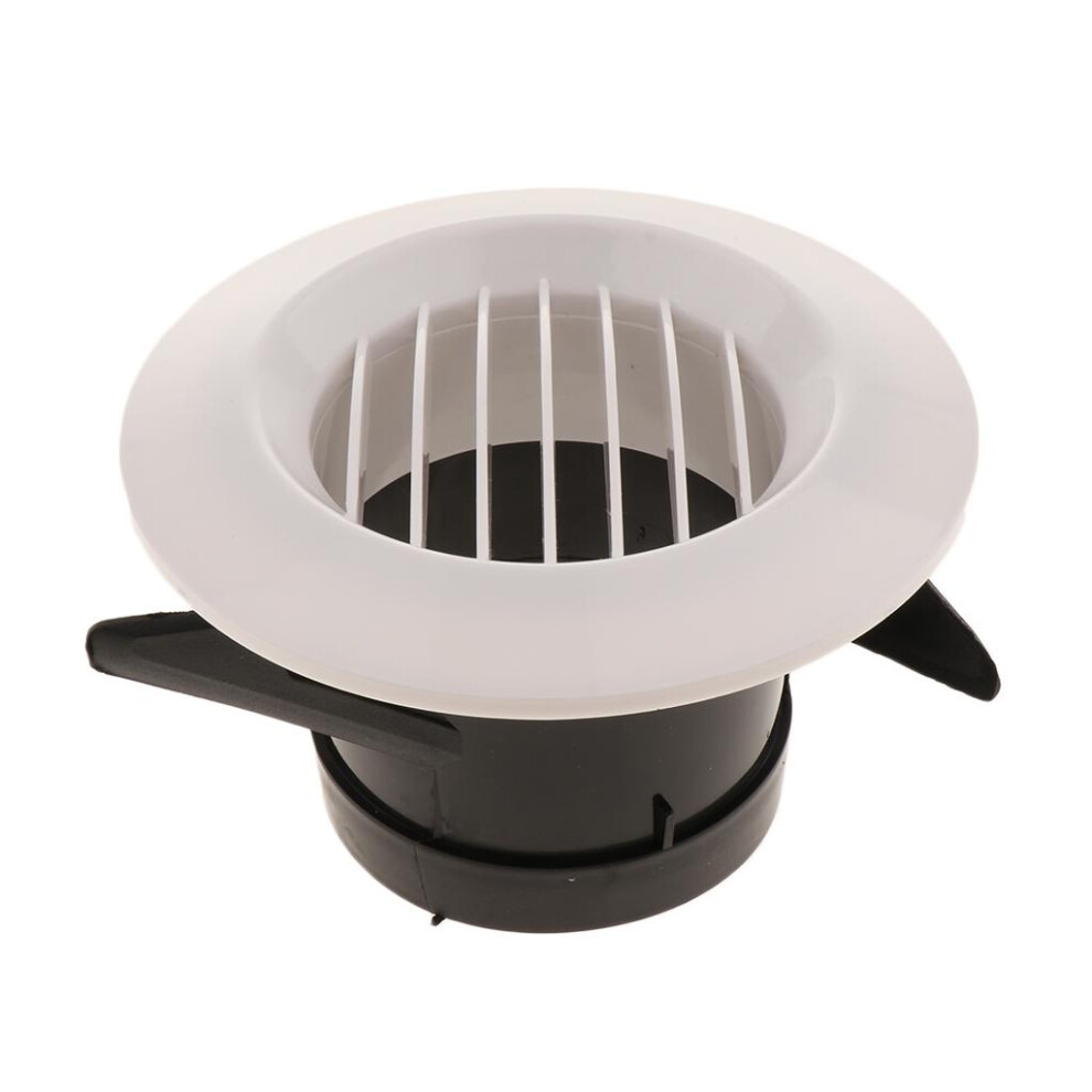 Abs White Air Vent Ventilation Grill Outlet Fit For Car Boat Rv Motorh 6901423173422