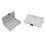 2pcs Plastic Clear Guitar Pick Plectrum Box Case 15 Grids Guitar Acces 1