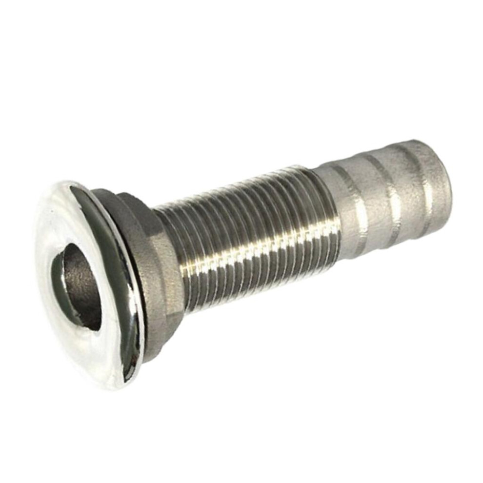 1/2'' Boat Thru Hull Fitting Marine Yacht Hose Connector Stainless 6901423173477