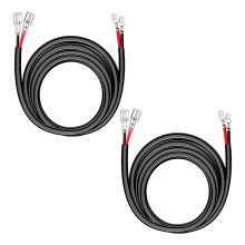 2 Pieces Extension Wiring Harness for Headlight Motorcycle Accessories