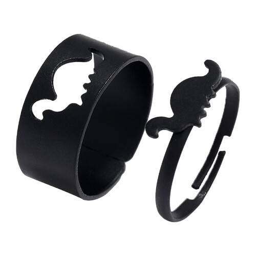 2x Matching Dinosaur Rings Set Stacking Animal Stackable for Wedding J 1