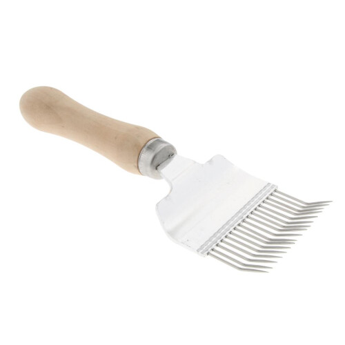 Beekeeping Honey Comb Stainless Steel Tine Uncapping Fork Beehive Scra 1