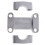 22mm Silver CNC HandleBar Fat Bar Riser Mount Clamp Adapter Universal 3