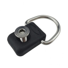3xMarine Canoe Kayak Stainless Steel D-Ring Fishing Rigging with Screw