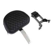 Motorcycle Adjustable Driver Backrest & Mount Kit for Indian Chief 201
