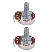 2 Pack Audio Potentiometer Pots for Electric Guitars Bass Parts A250K