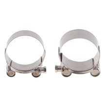 48-51mm/52-55mm Stainless Steel Motorcycle Exhaust Pipe Clamp Muffler