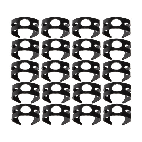 20 PCS Στήριγμα σωλήνα φρένων Γραμμή συγκράτησης ελατηρίου συγκράτησης σφιγ