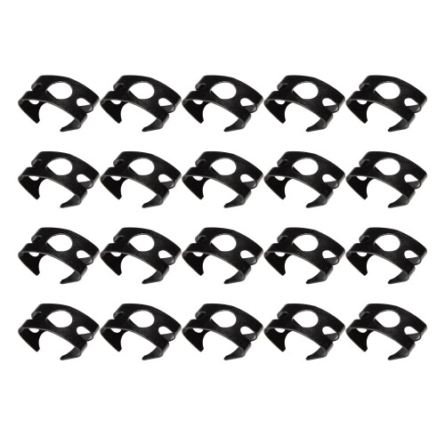 20 PCS Στήριγμα σωλήνα φρένων Γραμμή συγκράτησης ελατηρίου συγκράτησης σφιγ 2