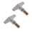 2Pcs Drum Cymbal Thread Wing Nuts Hand Knob Screw Replacement for Drum 2