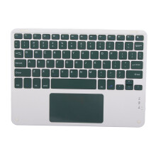 Ultra Slim Bluetooth Keyboard with Touchpad 78 Keys, 400mAh, Dark Green
