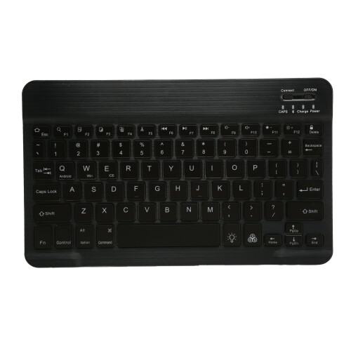 RGB Backlit Wireless Bluetooth Keyboard 78 Keys, Black, IOS/Android/Win 1